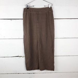 Vintage Pulp brown long tencil skirt fall skirt